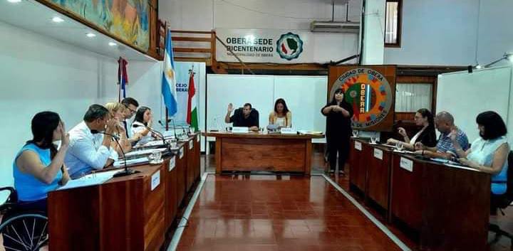 El Concejo Deliberante de Oberá aprobó la Resolución que convoca a Elecciones 2025