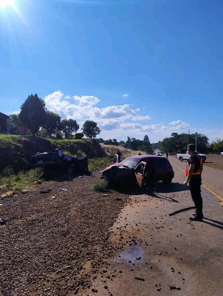 Accidente vial en Colonia Aurora deja dos mujeres con graves lesiones