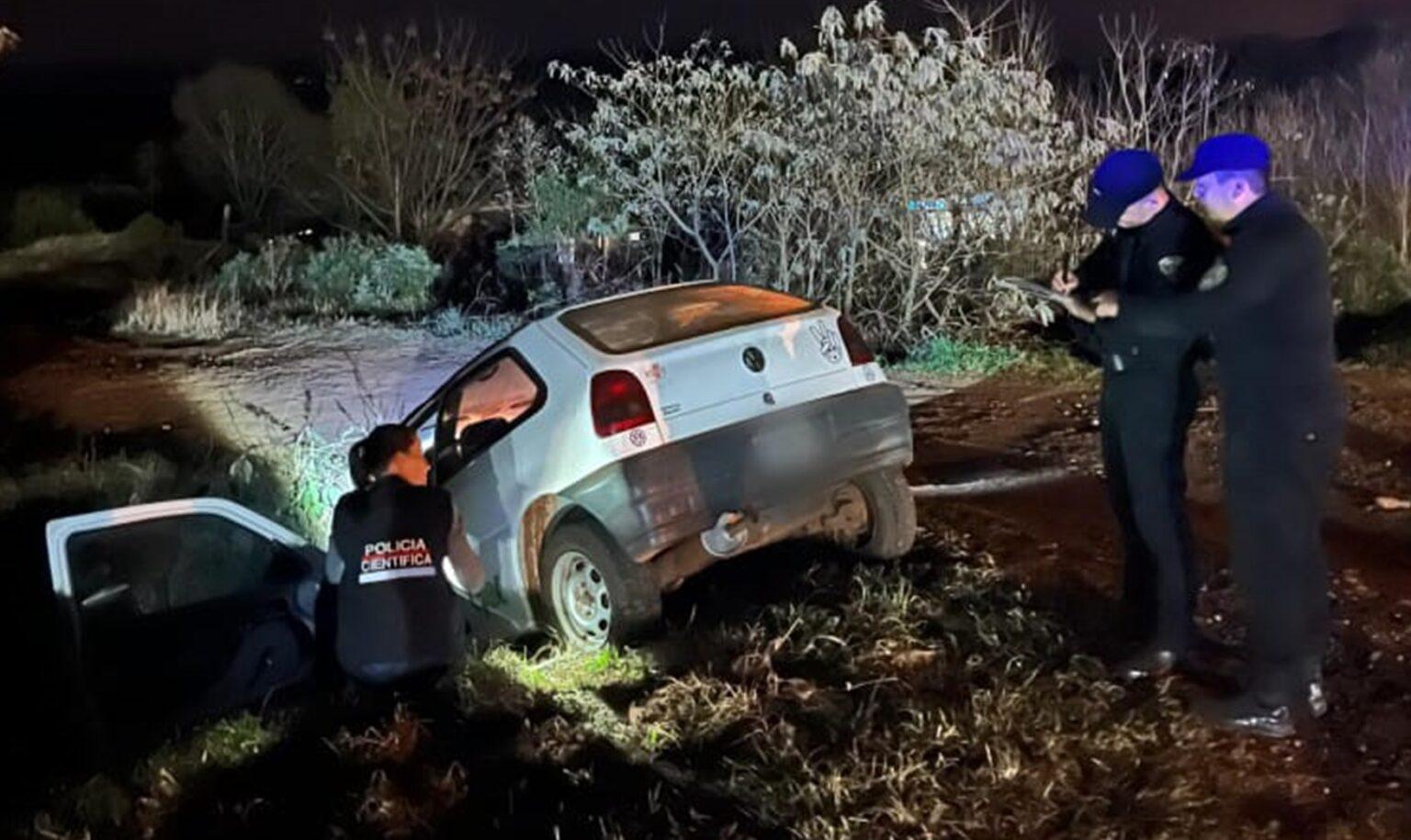Un hombre despista en Campo Grande con un auto robado al intentar escapar de la policía