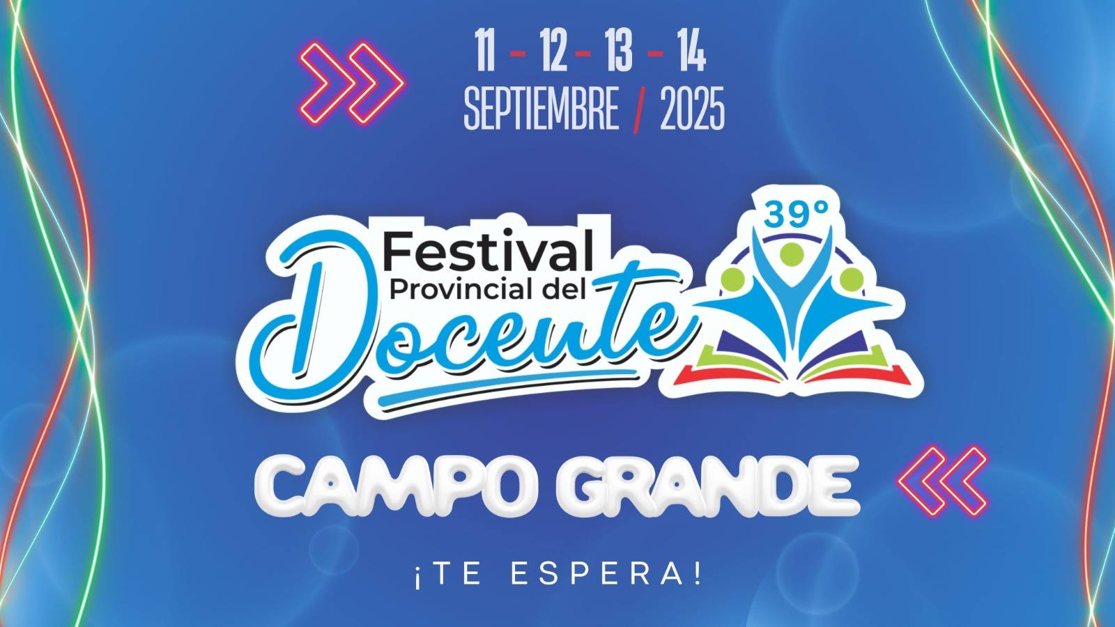 Campo Grande se prepara para la 39° edición de la Fiesta Provincial del Docente