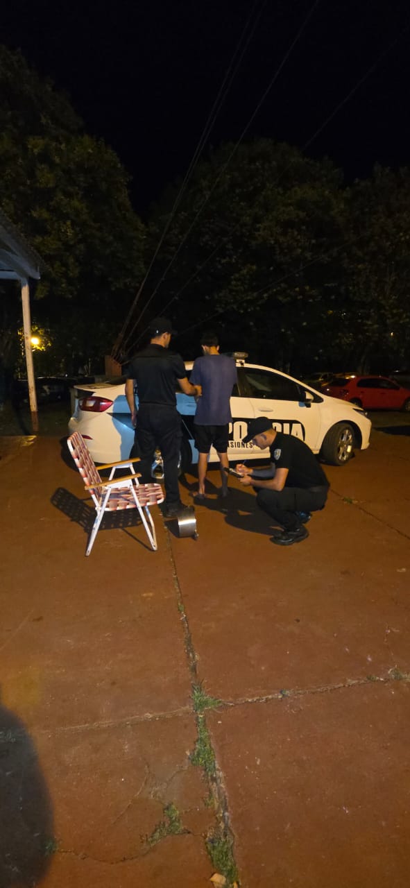 Detuvieron a un joven que le robó a su propio padre en Campo Viera